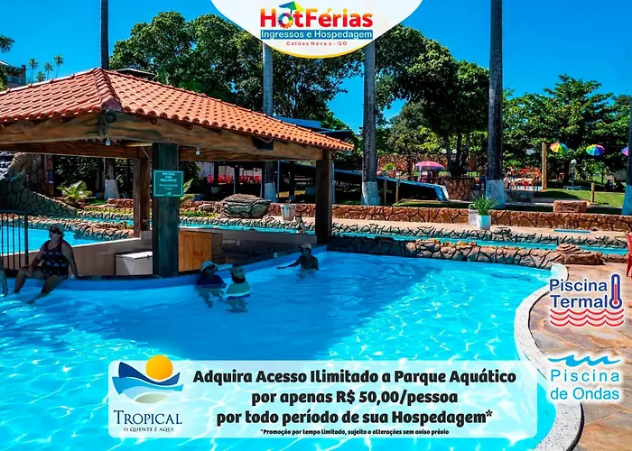 Hotférias - Enseada Caldas Novas, Parque Náutico opcional