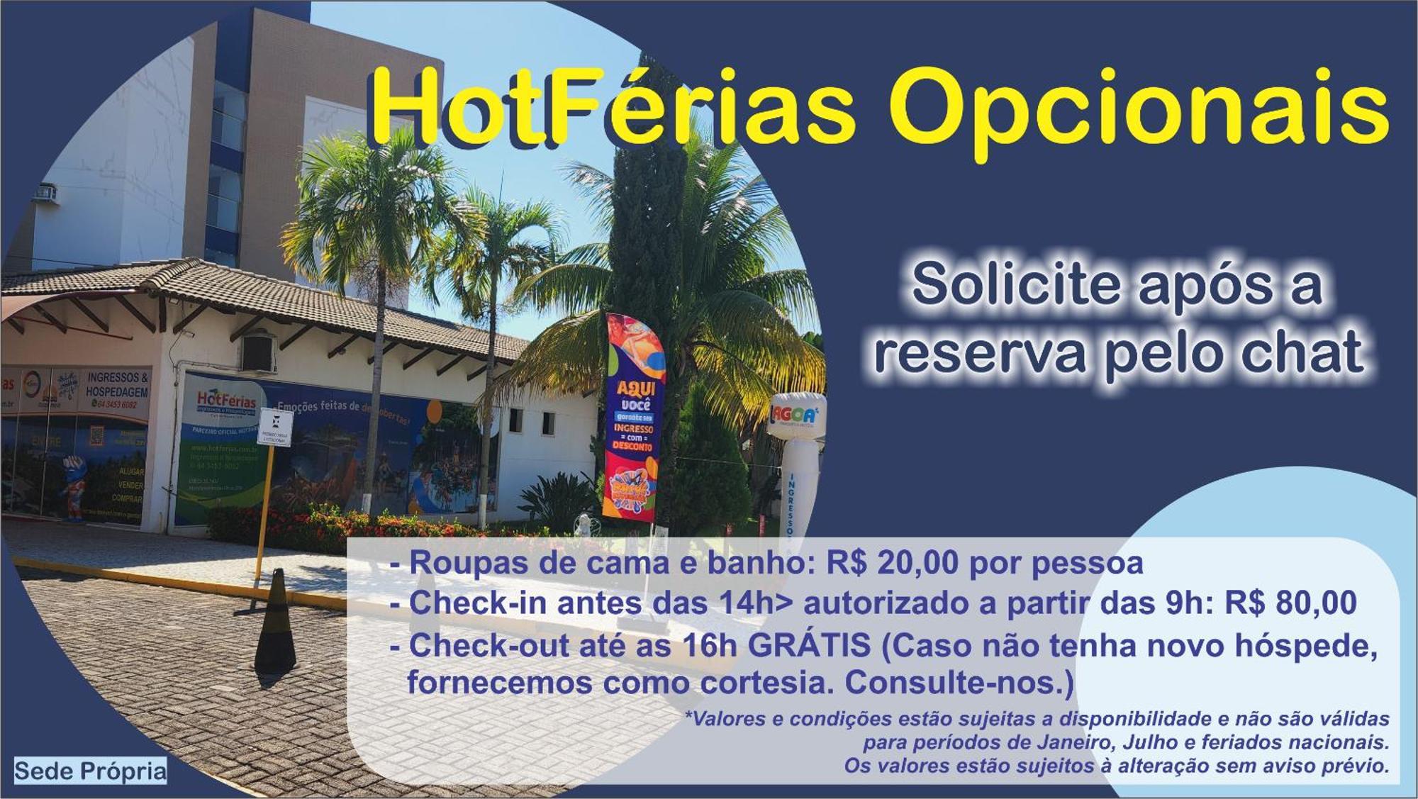 Hotférias - Enseada Caldas Novas, Parque Náutico Opcional * Caldas Novas