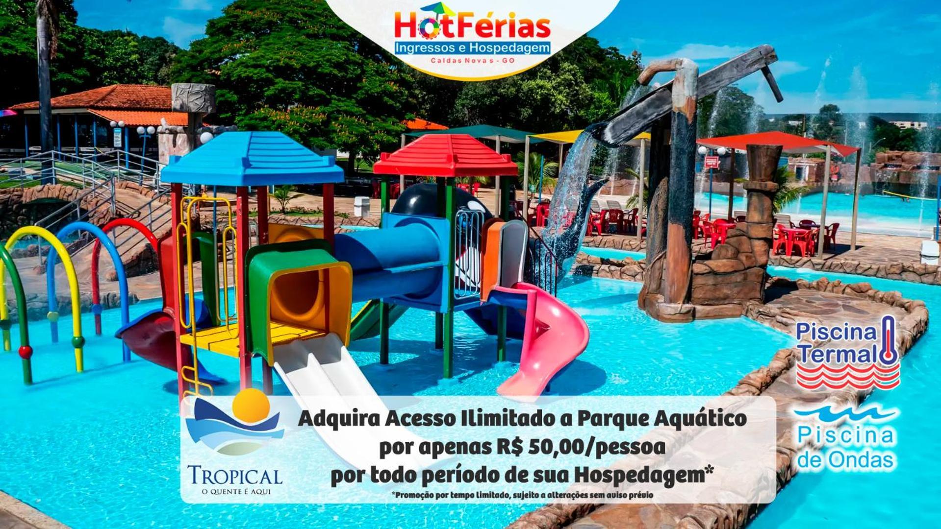 Hotférias - Enseada Caldas Novas, Parque Náutico Opcional Apartahotel *