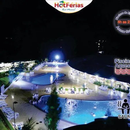 Hotferias - Flat No Enseada Caldas Novas, Acesso Ao Lago E Pesca Permitida, Prox Ao Nautico Praia Clube Exterior photo